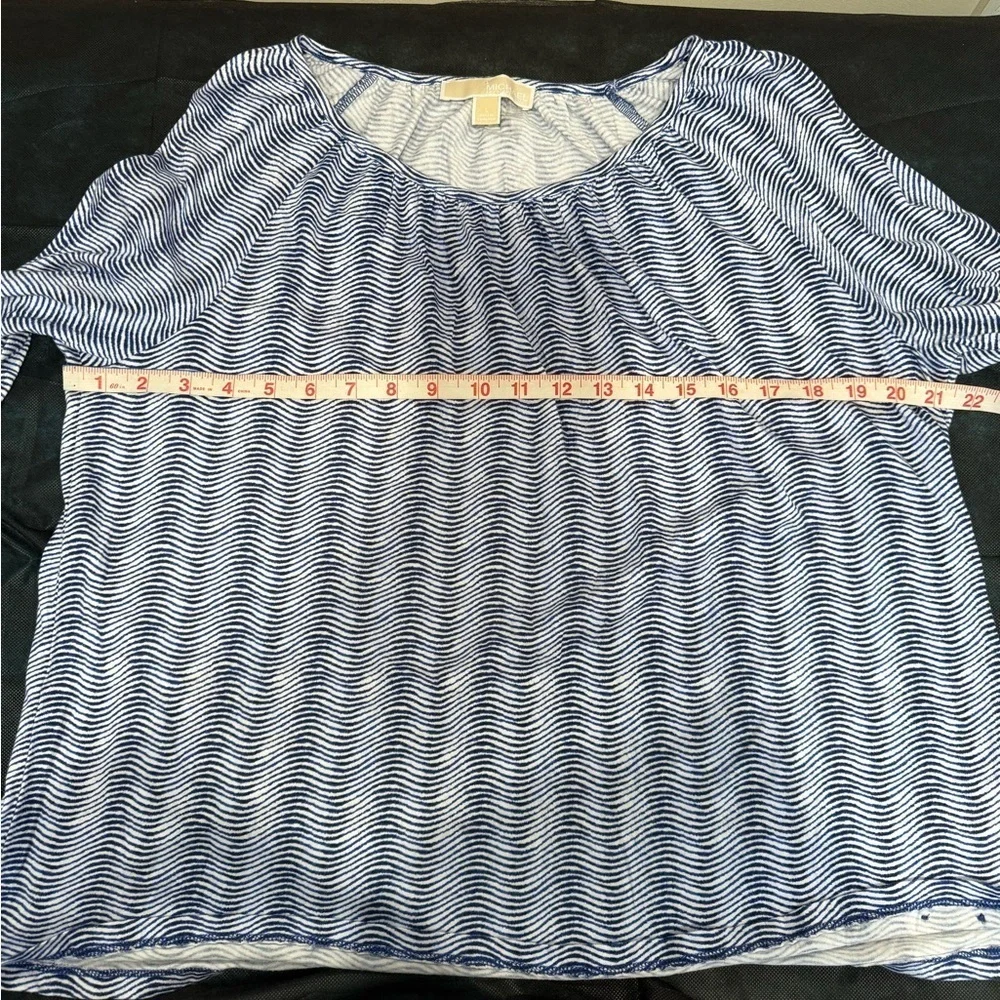 🔥Michael Kors Blue Striped Women's Top🔥